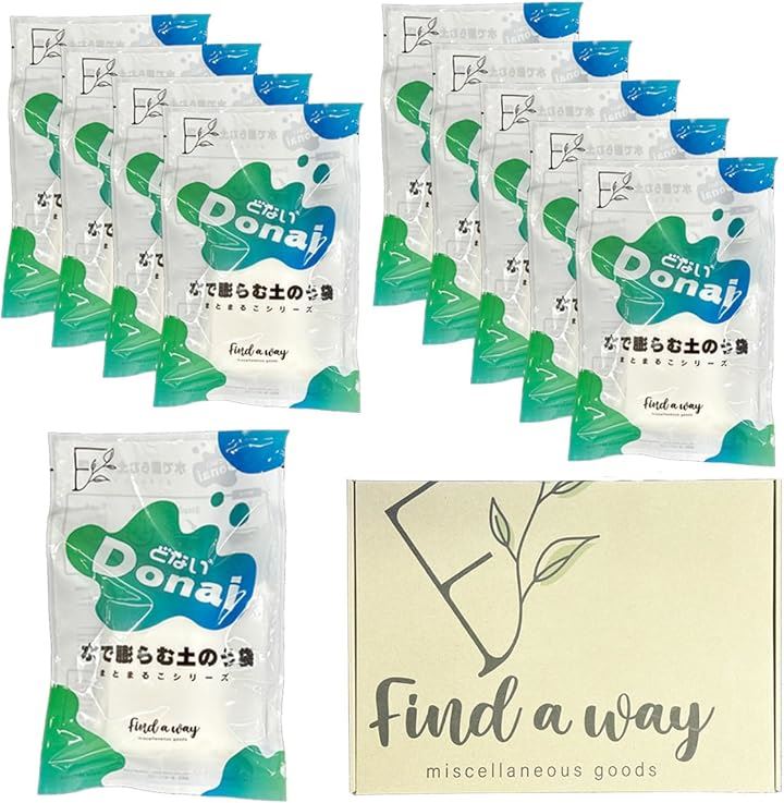 miscellaneous goods 水で膨らむ 吸水性 土のう袋 Donai 吸水土嚢 吸水ポリマー 土砂不要 防災グッズ 緊急用 台風対策 豪雨対策 止水 (ホワイト, 10個)