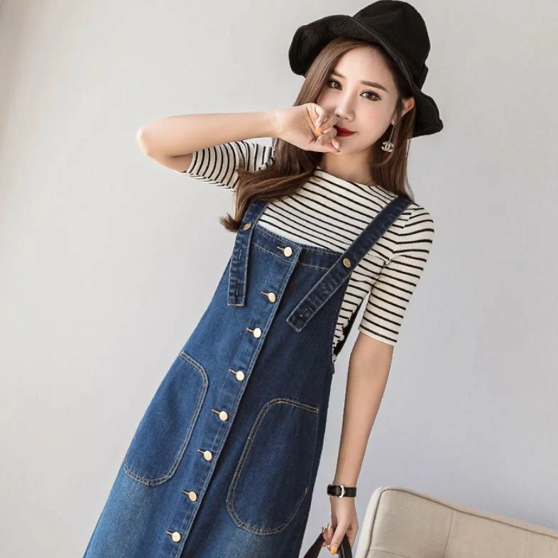 【送料無料】カジュアル シンプル きれいめ 大人可愛い かわいい カラーデニム ブルーデニム ボタン ポケット ワイド ノーカラー