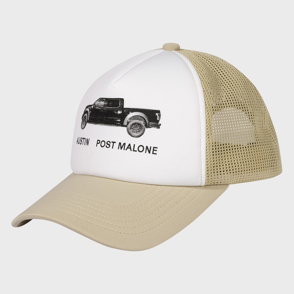 マハグリッドトラックメッシュトラッカーキャップベージュ (MG2EMMAB32D)