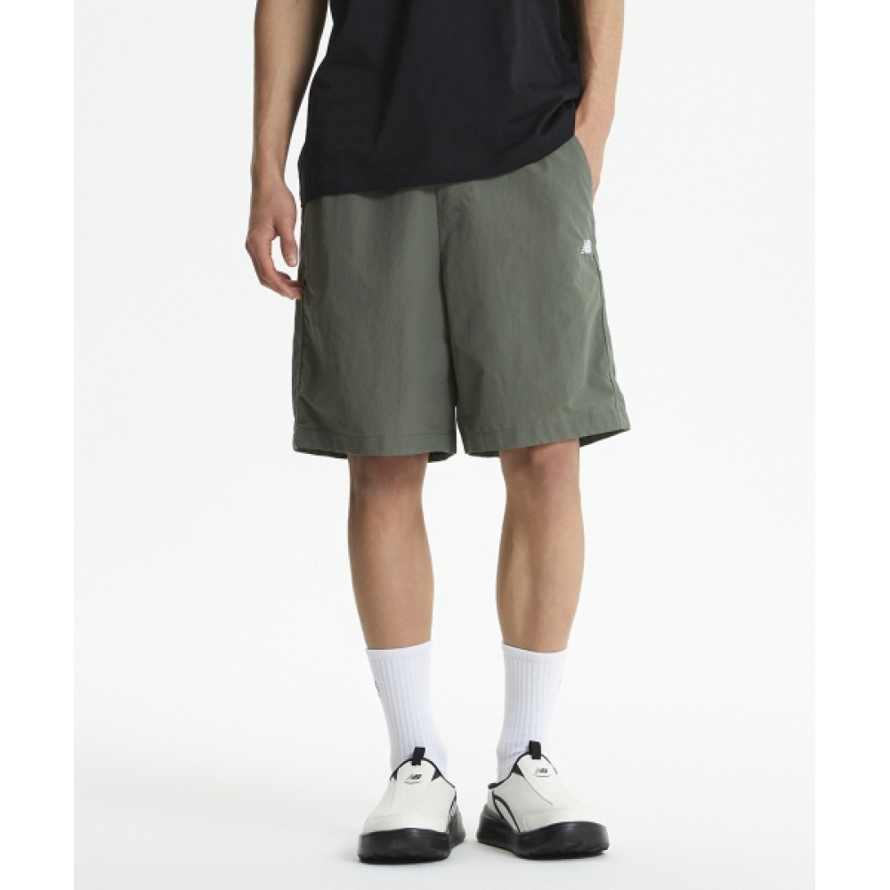 ニューバランス NBNVF21013/ユニヘリテージ 4.5 ショーツ (カーキ)