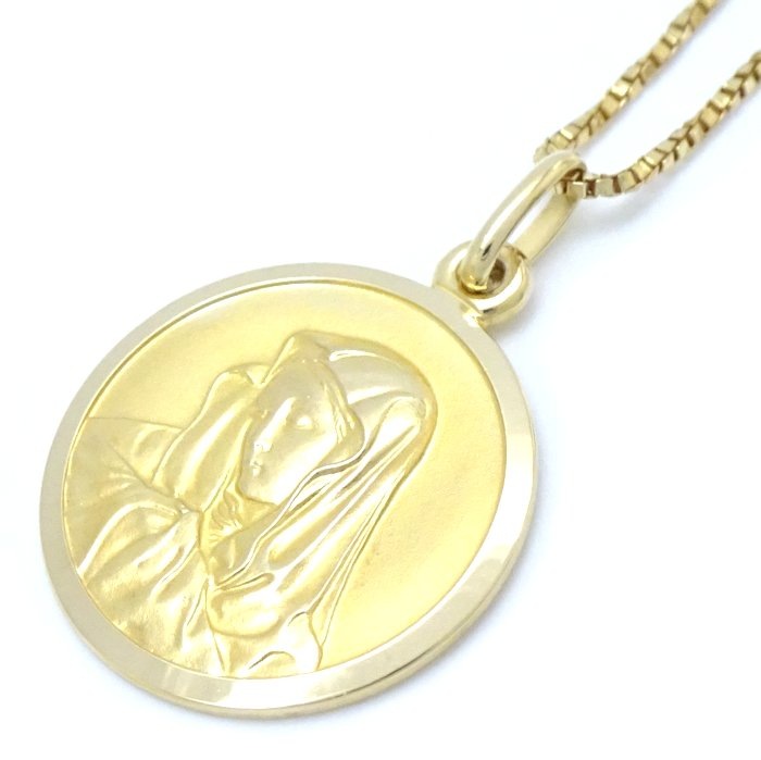 マリア ネックレス K18YG イエローゴールド/292997【中古】