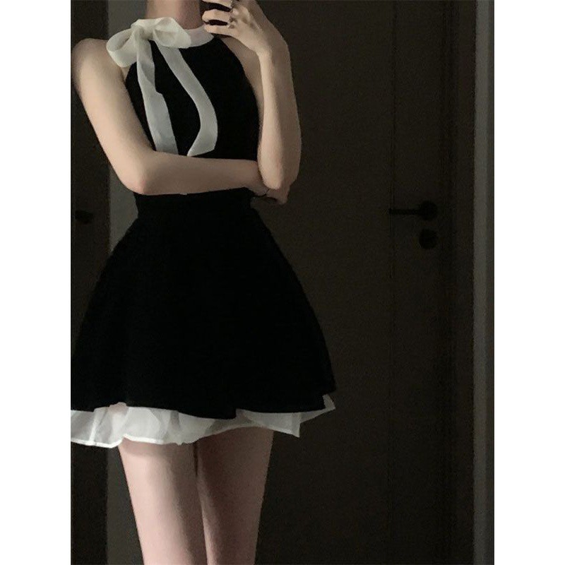 【1つ買うと10つ無料】ブラックボウロンドレススカンター2025スキルプリンセススカート