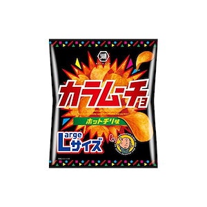 【即日発送】湖池屋 Largeサイズ カラムーチョチップス ホットチリ味 122g12袋