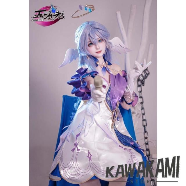 五次元　基萌　崩壊スターレイル コスプレ　崩スタ　ロビン　衣装　ウィッグ　靴　追加可能