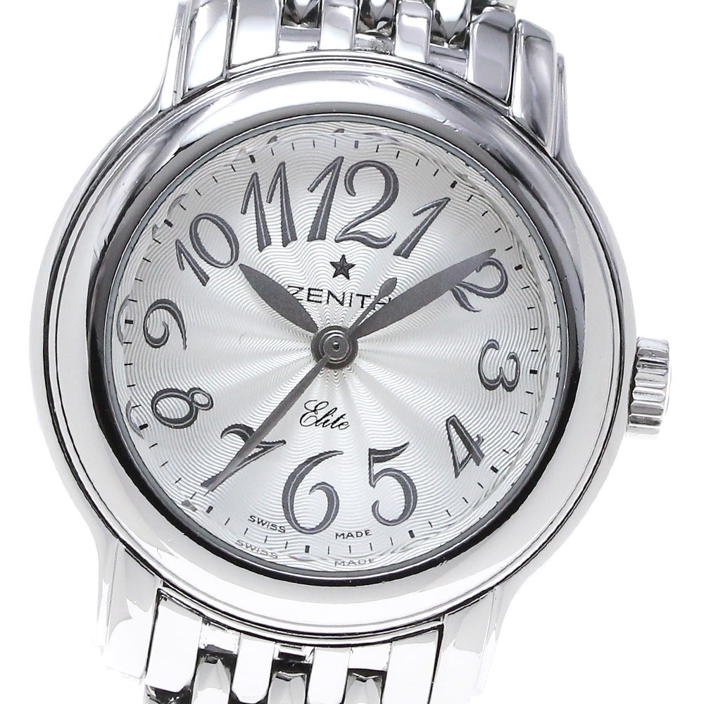 ゼニス ZENITH 03.1220.67/01.C530 ベイビースター エリート 自動巻き レディース 保証書付き_840184【中古】