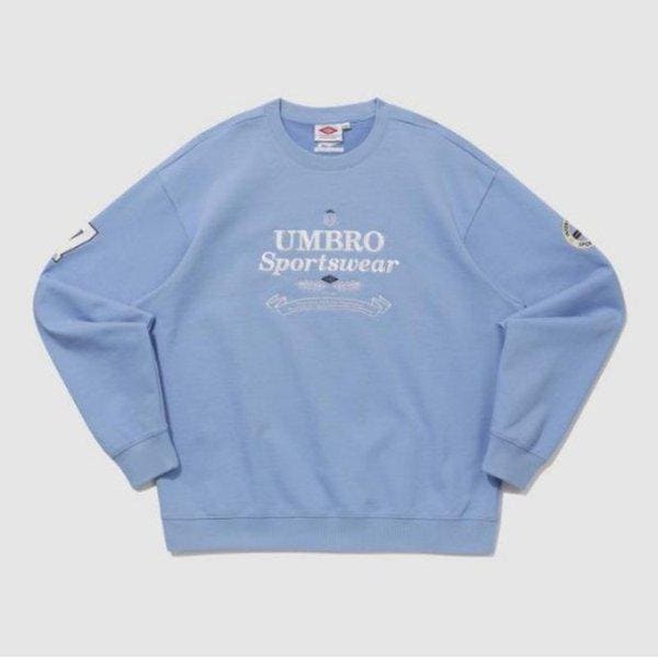 長袖Tシャツ KQF UQ111CFS21-ABL HBL ブリティッシュカジュアル スウェットシャツ / ABSOLUTE BLUE