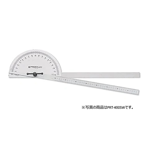 新潟精機 SK 日本製 プロトラクター No.600 竿目盛付 シルバー仕上 2本竿 PRT-600