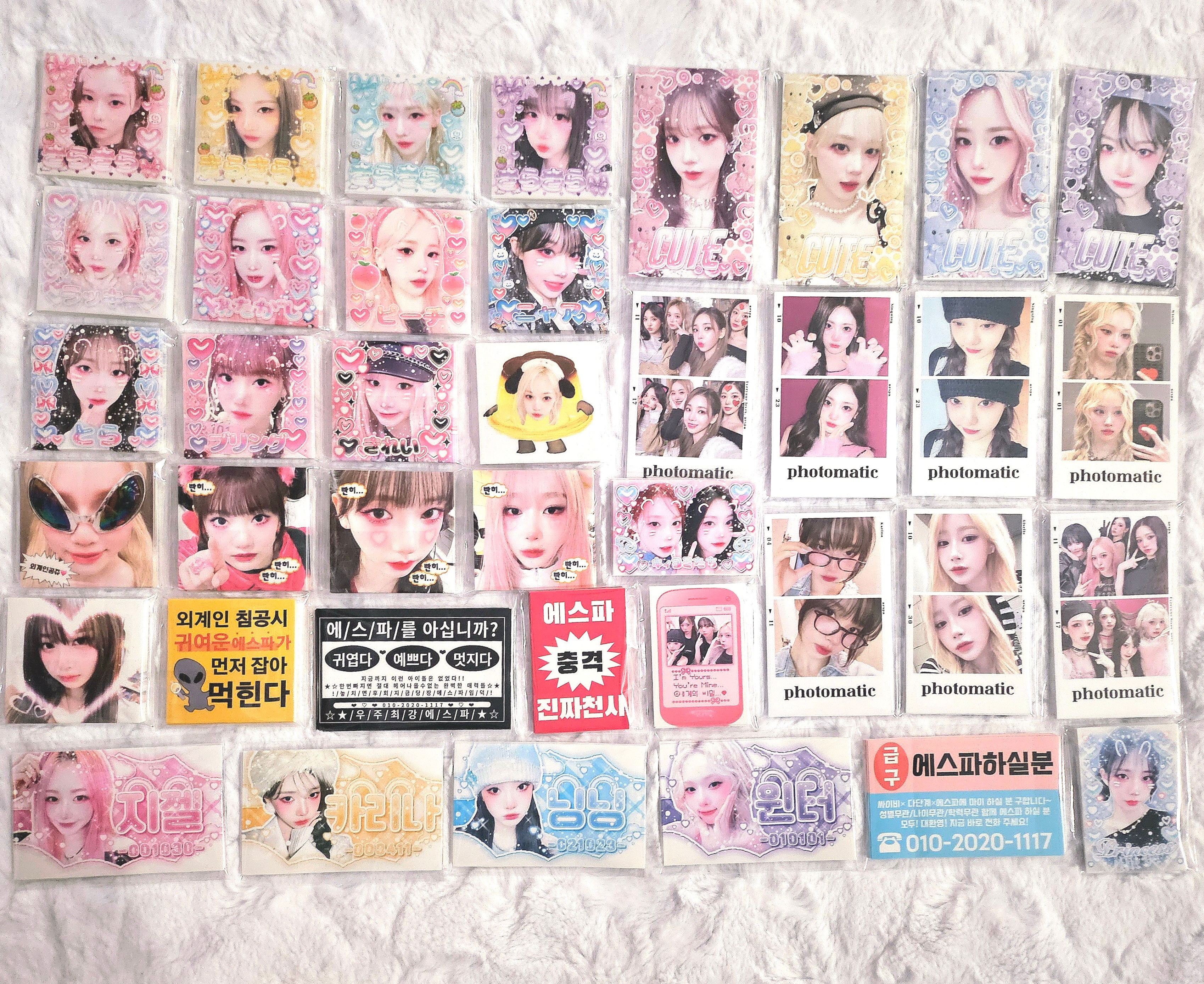 エスパ ドムソン フォトカード 販売 ステッカー 美空グッド 6,244円