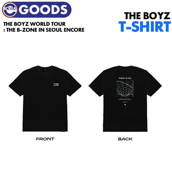 *条件付特典*即日発送[ Tシャツ ] THE BOYZ WORLD TOUR : THE B-ZONE IN SEOUL ENCORE MD 【キャンセル不可】