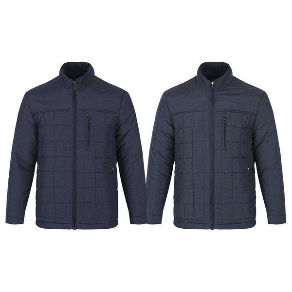 メンズジッパーポケットハイネックウェルロンパディングBH-JUP-9