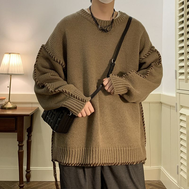 を1枚プレゼントカシミヤタッチ ベーシックニット ブラウス ブラウス ラウンドネックニットセーターインナーアンダーウェアニットカーディガンベーシックニットセーター着2024 韓国ファッション 秋冬