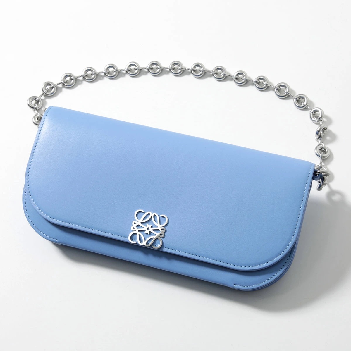 LOEWE ロエベ ハンドバッグ A896O45X01 レディース レザー クラッチバッグ チェーン アナグラム ロゴ 鞄 5576