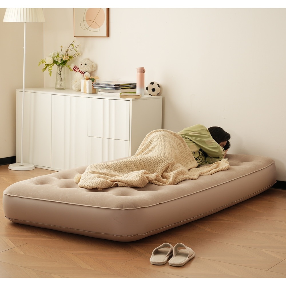 【国内即日発送】エアーベッド電動 シングルサイズ　180*95*25厚さｃｍ　空気ベッド キャンプマット インフレーターマット 自動膨張式 快適な寝心地 折り畳み 超軽量 コンパクト家庭用収納袋付き