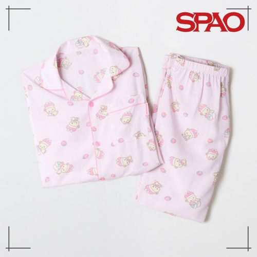 SPAO公式 リラックマ 長袖パジャマ (PINK)