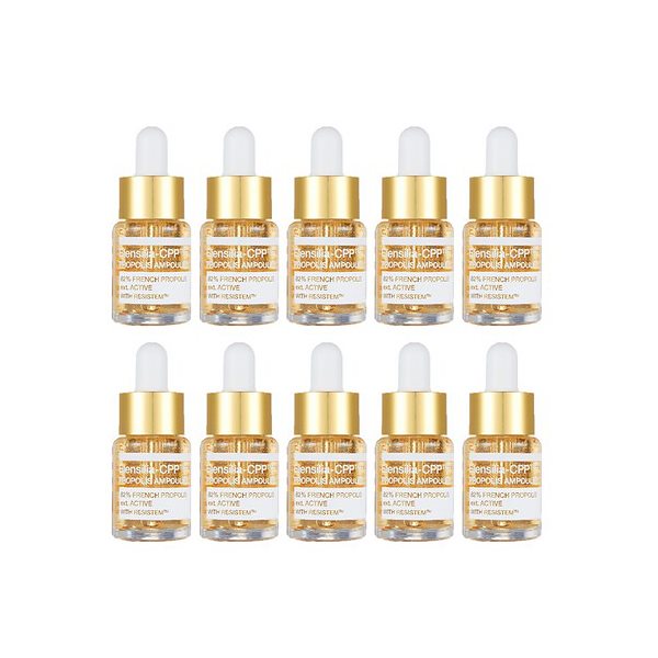 ELENSILIA CPP French Propolis 82 Resystem Gold Ampoule 15ml 10EA