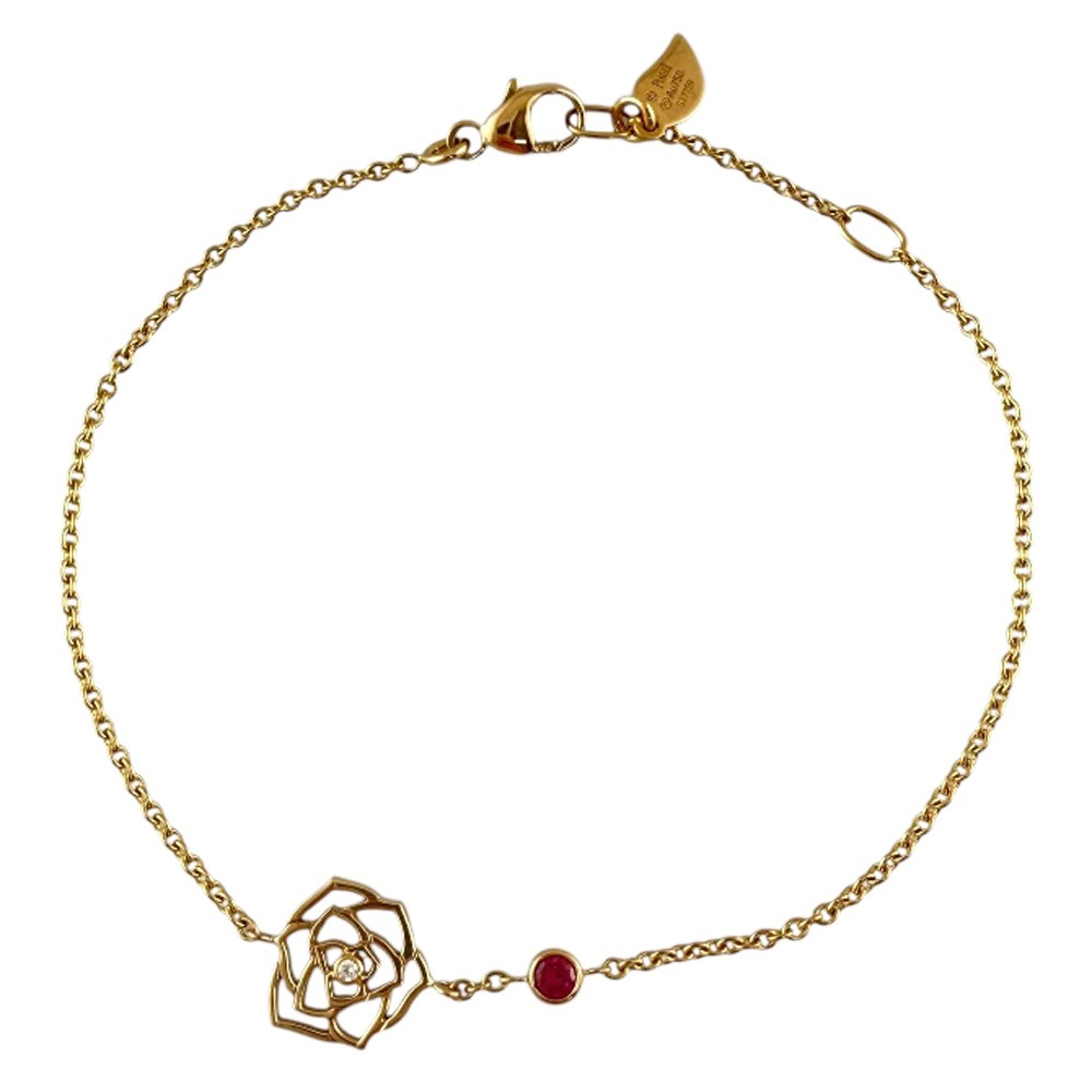 ピアジェ ポセション ブレスレット 18金 K18ピンクゴールド ピンクサファイア PIAGET 中古 美品