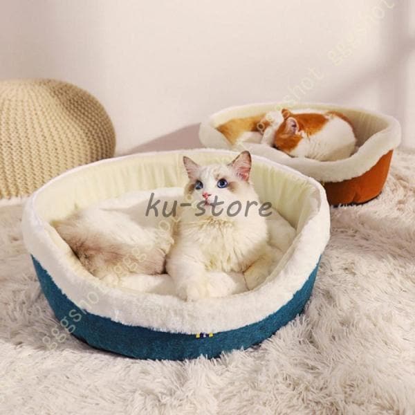 ペットベッド 猫 犬 ドーム型 ペットハウス 2way ペットソファー 猫用 犬用ハウス クッション 寝床 取り外し可能 洗える ふわふわ ペット用品 猫 ベッド