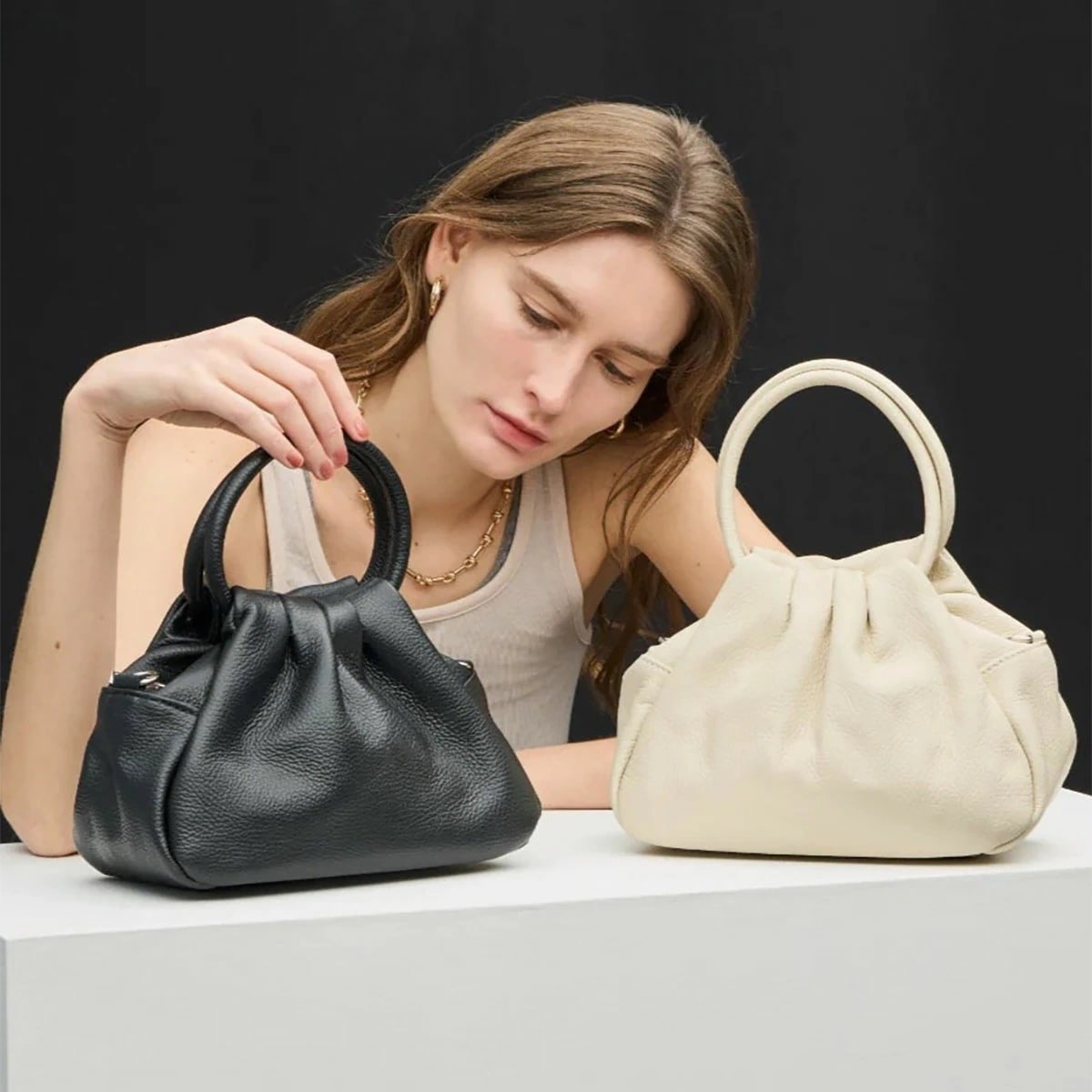 MILLELA FIRENZE ミレッラフィレンツェ ハンドバッグ 10200513 レディース レザー ショルダーバッグ 鞄 カラー2色