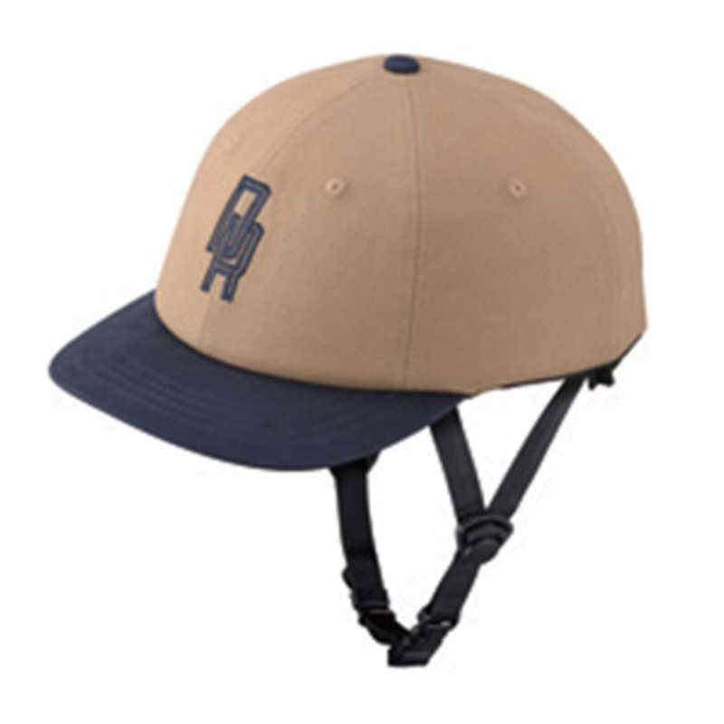 オージーケーカブト　KHキャップ キャメル/ネイビー 54-57cm(未満)　DROA