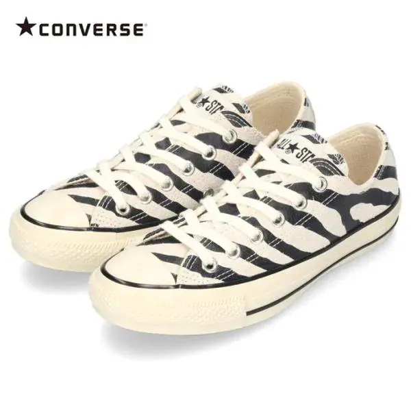 コンバース CONVERSE レディース スニーカー スエード オールスター US ゼブラ OX 31306860 ホワイト/ブラック スウェード セール