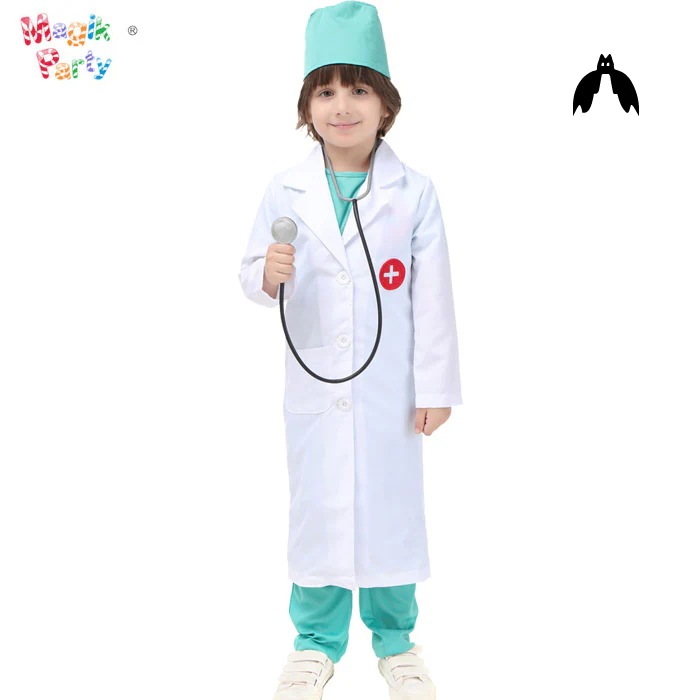 ハロウィン衣装 キッズ ハロウィン 衣装 コスチューム 子供 お医者コスプレ衣装さん ドクター 未来のお医者さんハロウィン 衣装コスチューム 手術医師コスチューム今日は30パーセント