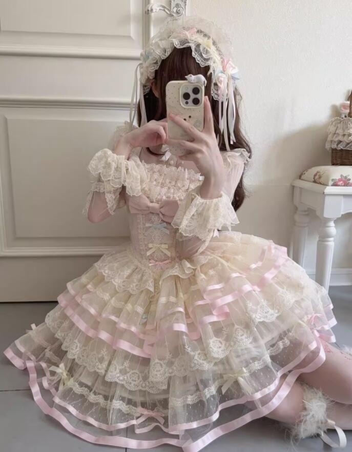 【新作登場 最安値!】92ロリータ ゴスロリ コスプレ ワンピース　メイド服 コスチューム 文化祭 学園祭 衣装 仮装 ハロウィン おすすめ 可愛い ドレス　日常　写真　舞台　花嫁　洋服　新販