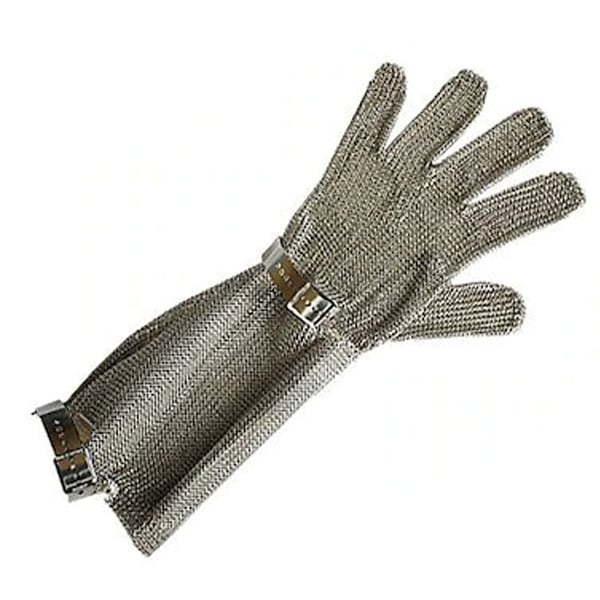 防刃手袋 ステンレス 安全グローブ 20cmタイプ プロテックS XS/S/M/L/XL メッシュ PROTEC-S 用具 グローブ 調理 防刃 手袋 防刃グローブ 料理 安全 作業 男性 女性 護身