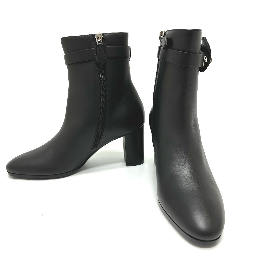 ブーツ サンジェルマン ケリー カーフレザー ブラック 115,500円