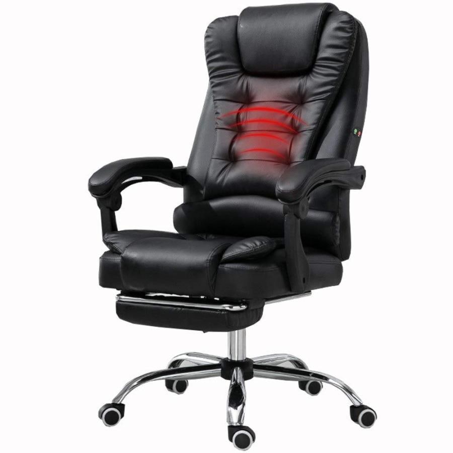 ヘビーデューティ ゲーミングチェア オフィスチェア ボスチェア ウエストマッサージ シエスタチェア リンク付き手すり 調節可能な高さ 耐荷重200kg 多色オプシ 12,934円