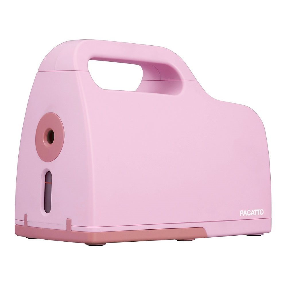 全自動充電式シャープナー PACATTO（パカット） 電動鉛筆削り ラベンダー DPS-501LV