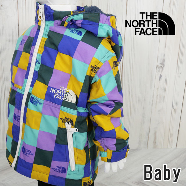 ザ・ノース・フェイス アウター ベビー キッズ ノベルティコンパクトノマドジャケット NPB72258 ボアジャケット 撥水 フード付き 上着 長袖 静電ケア 防寒 子供服 ウェア アパレル キャンプ