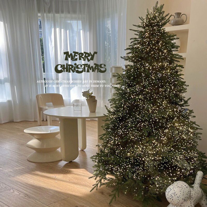 クリスマスツリーホーム大型シミュレーション暗号化ライト付きクリスマスデコレーション23発光ハイエンドセンス