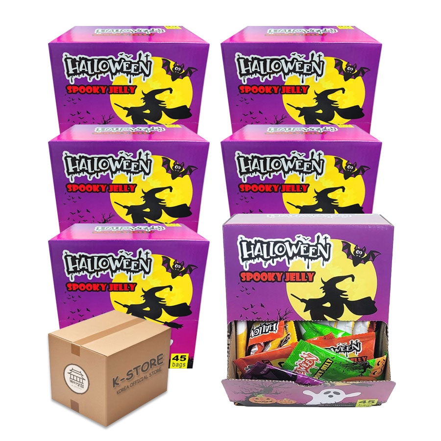 [卸販売] ハロウィン スプーキー グミ675g (6 x 2) / 2BOX 韓国のお菓子