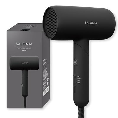 他サイト： SALONIA サロニア スムースシャイン ドライヤー 大風量 速乾 軽量 ヘアドライヤー ブラック【Amazon.co.jp限定】の商品画像