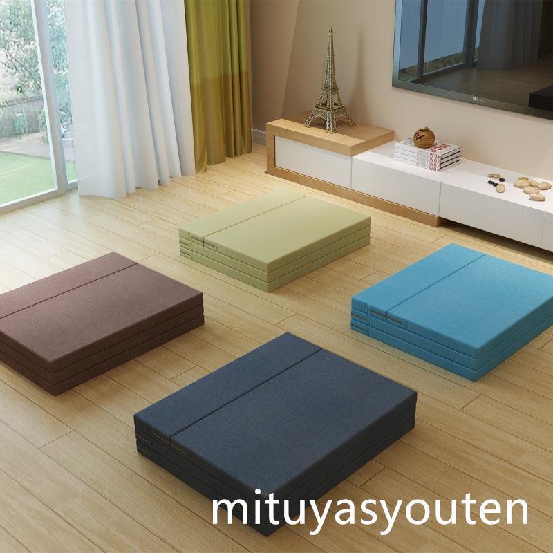 【10点セット】[新入荷]60cm*0cmマットレス 高反発ウレタン 枕付き 三つ折り シングル お昼寝マット 折りたたみ ごろ寝マット ベッドマットレス キャンプ 29,773円