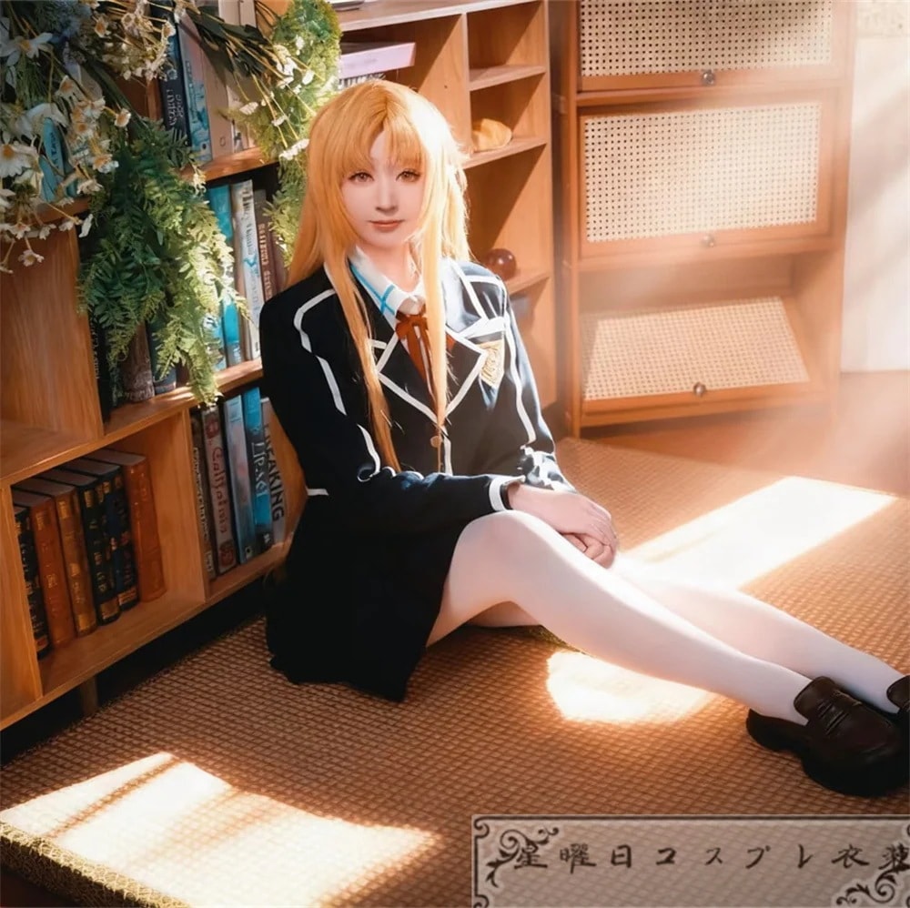 『最安値挑戦!』 SAOソードアート オンライン劇場版 アスナ 学校制服 コスプレ衣装 コスチューム