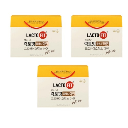 ジョングンダン健康ラクトフィットプラス亜鉛60包x 3口セットx 3家族乳酸菌