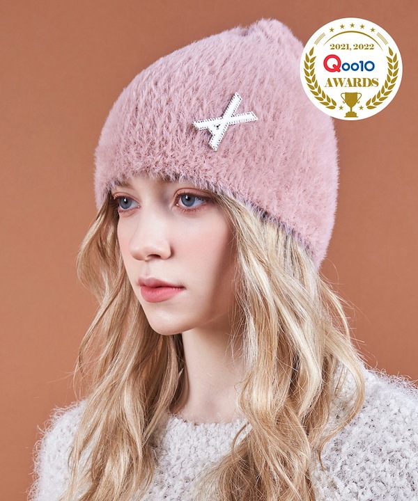 Qoo10 VARZAR VA Angora Beanie 無地