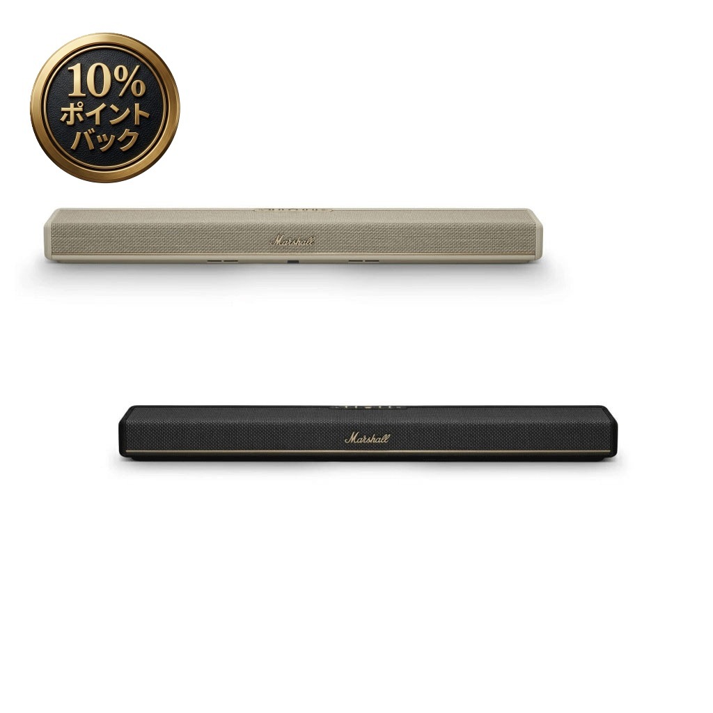 【国内正規品】HESTON 60 Dolby Atmos/DTS:X/Wi-Fi/Bluetooth/RCA入力/USB-C/イーサネット端子 サウンドバー