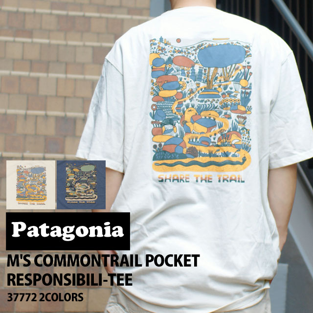 パタゴニア Patagonia MS COMMONTRAIL POCKET RESPONSIBILI-TEE 37772 200-009414-130