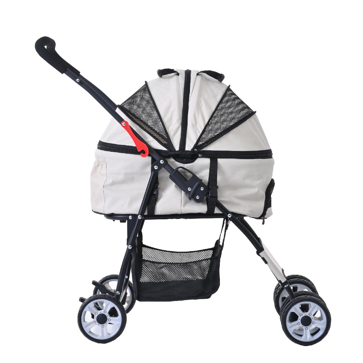 ペットカート 分離式 耐荷重15 取り外し可能 折りたたみ 多頭 中型犬 小型犬 猫 軽量 組立簡単