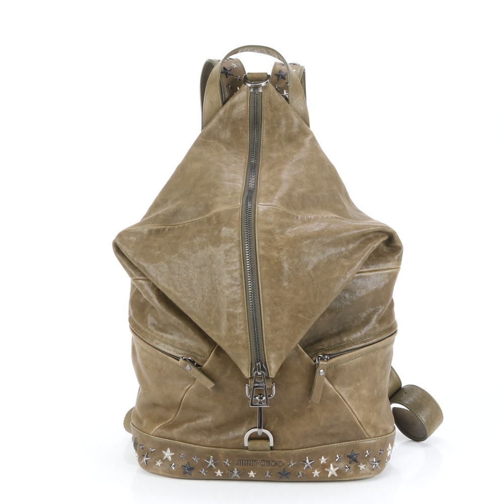 極美品 フィッツロイ スタッズ スター レザー リュックサック リュック バックパック ショルダー バッグ A4 レディース RUE CQ14-8 中古 22,350円