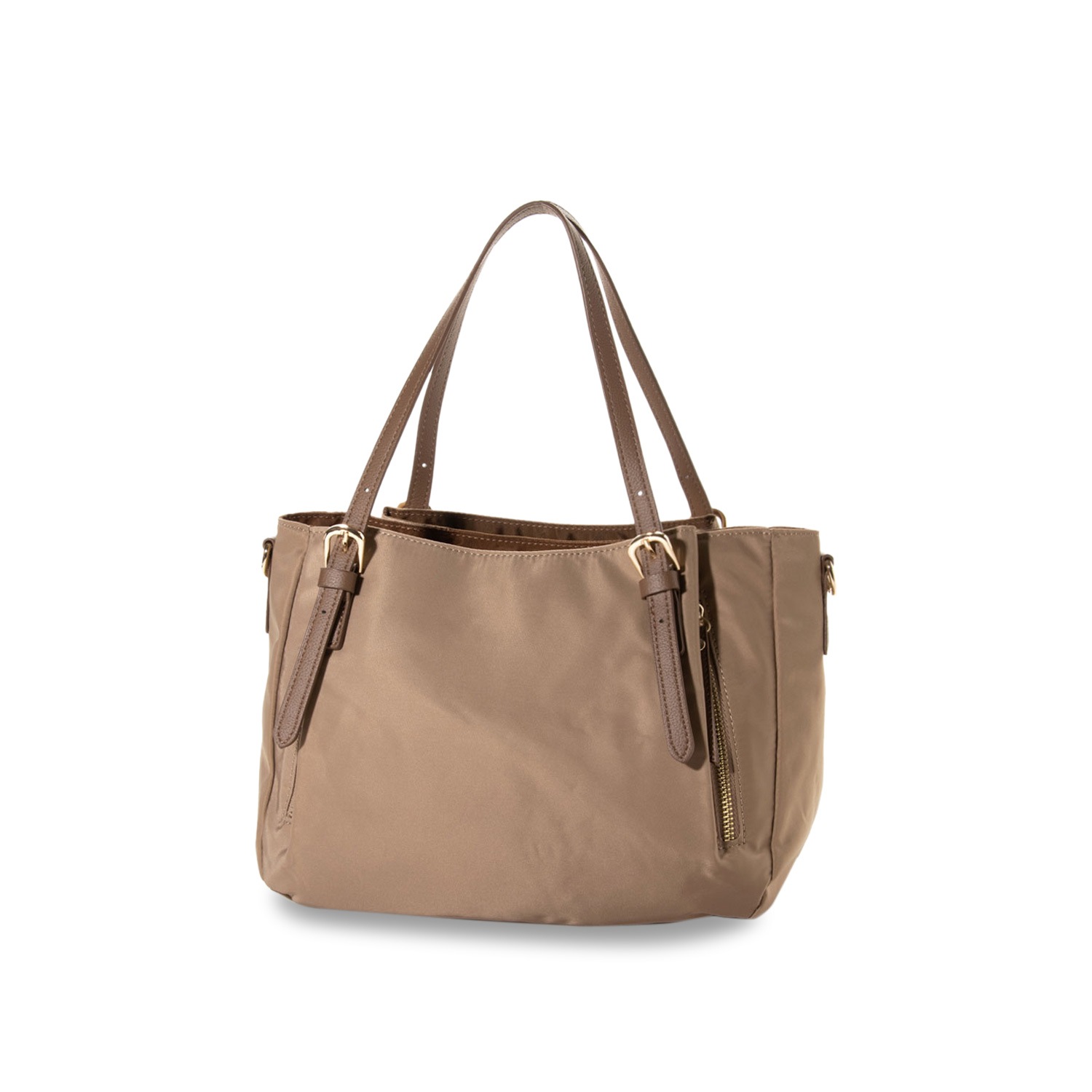 トートバッグ レディース ファスナー付き 斜め掛け Sサイズ 2WAY MONI-1004