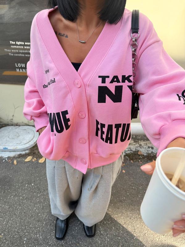 裏起毛) ユニークカーディガン
