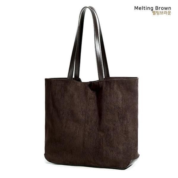 女性大学生スエードショッパーバッグRL38