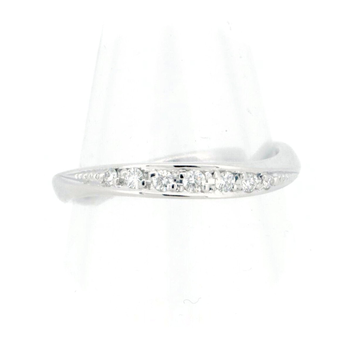 ダイヤモンド リング 指輪 10号 K18WG(18金 ホワイトゴールド) 質屋出品 38,610円