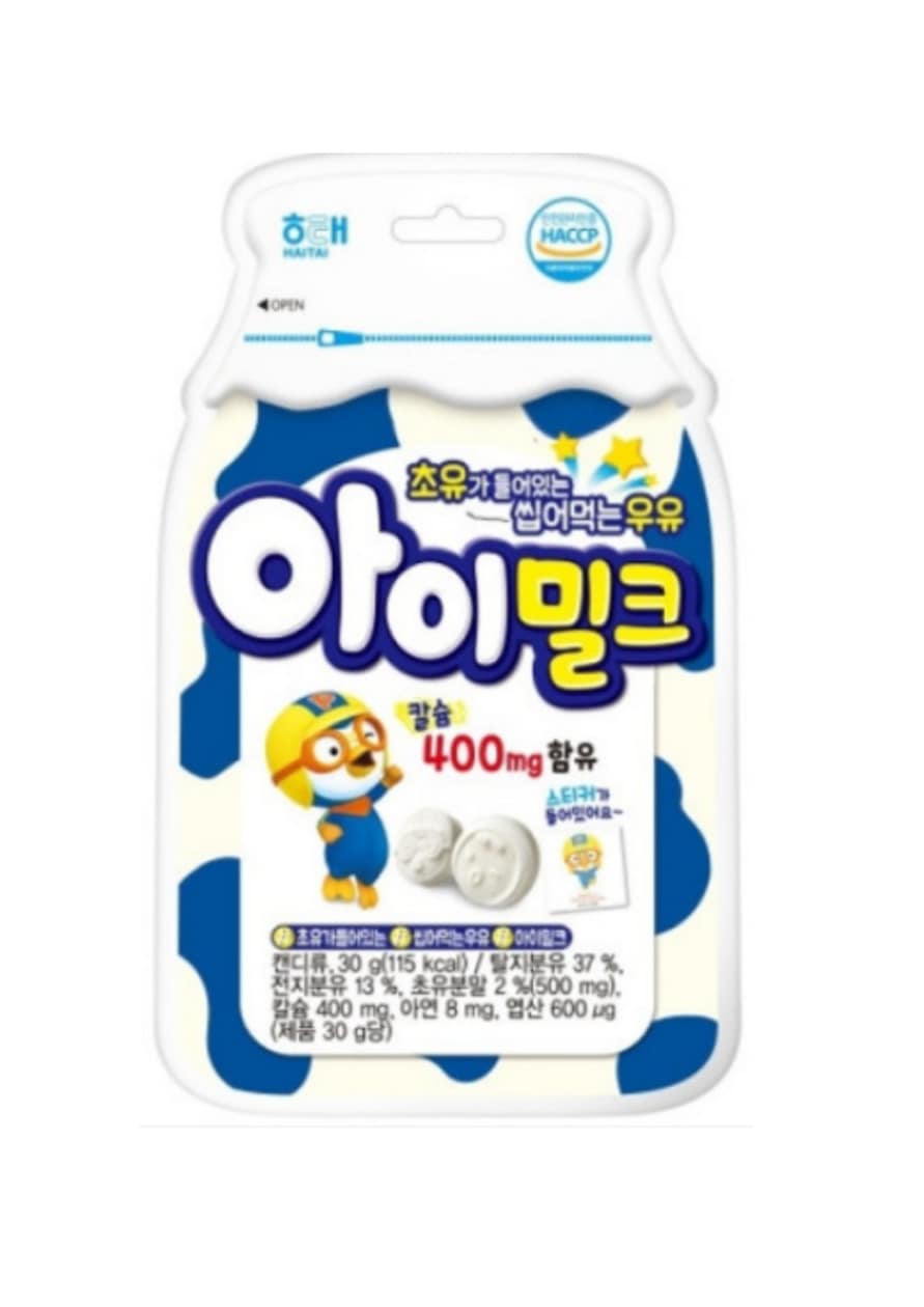 10袋セット 韓国流行 子供 健康なおやつ 噛んで食べる牛乳 1袋当たり 30g 12個入りで10袋セット 4,500円