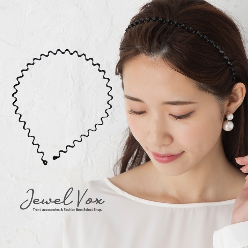 コレットマルーフ ワイヤーコーム 7点カチューシャ 1点 まとめ売り お買い得‼️ Qoo10] JEWEL VOX ウェーブ ワイヤー コーム カチューシャ