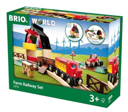 BRIO ファームレールセット 33719