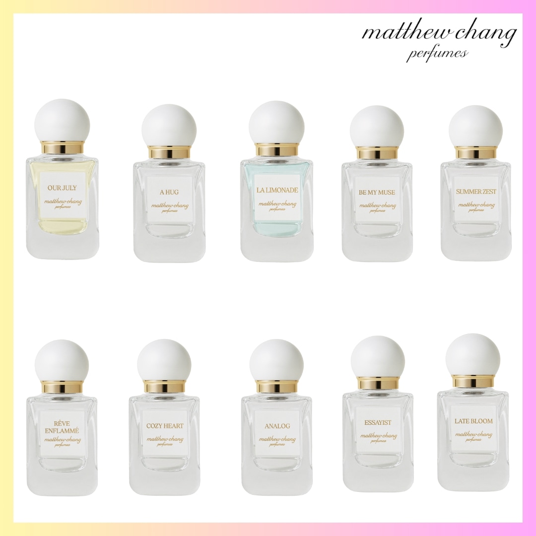 [matthew chang perfumes] EDT 30ml 10種 + FREE OMAKE オードトワレ 香水 長持ち いい香り 石鹸の香りギフト 清潔感お試しオードトワレレディース 香水